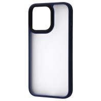 Чохол Shadow Matte Metal Buttons для IPhone 13 Blue